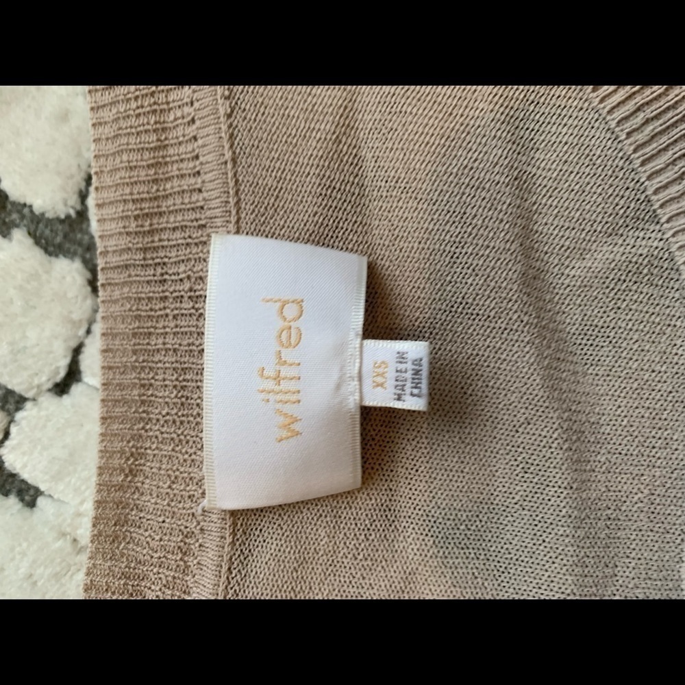Aritzia Wilfred asymmetrical sweater - Picture 2 of 3